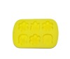 6 cups Three beautiful form silicone cake mould