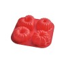 4 cups profusion shaped silicone cake mould