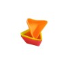 Mini triangle shaped silicone cake mould