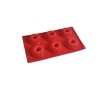 6 cups doughnuts shaped silicone cake mould