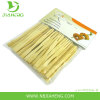 Flat disposable bamboo skewers with hanle