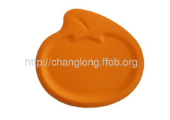 Apple shaped silicone spatula