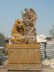 Hand Carved Garden Religious carving