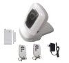 Security alarm: wireless home alarm system with 3G remote camera