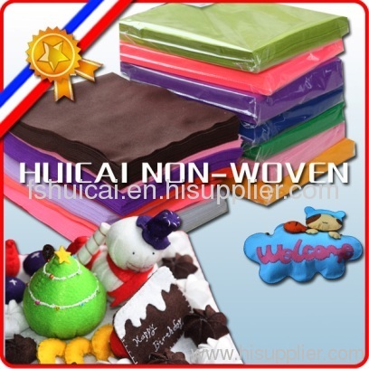 New Arrival! polyester nonwoven DIY Color Felt for handcraft gift