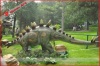 6m long silicone rubber dinosaur for amusement park