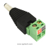 CCTV Camera Power Connector- Male Plug with Screw Terminals IGV-PCM03