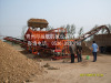 Roller screen sand machine work scene