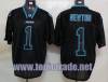 Carolina Panthers 1 Newton Lights Out Black Jerseys