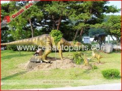 Fantastic playground equipment robotic dinosaur