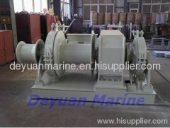 marine windlass mooring winch