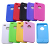 Small MOQ Silicone iPhone 4 / 4S Cover / Case