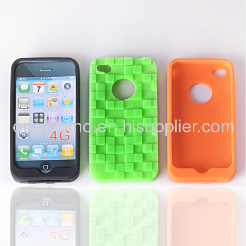 Small MOQ Silicone iPhone 4 / 4S Cover / Case