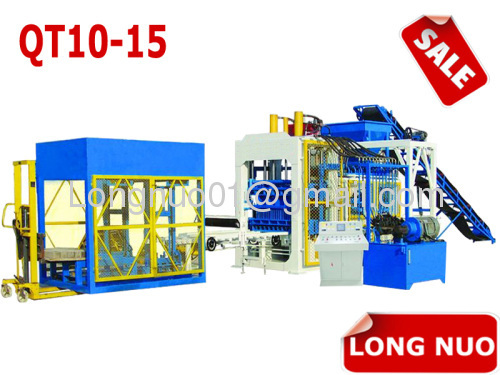 concrete block machine