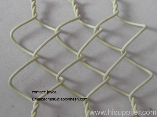 PVC coated Chain Link Fence (factory)
