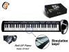 portable silicone electronic piano with 61 keys