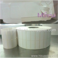Custom blank destructive labels in rolls or in sheets from China