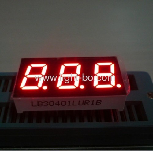 thumbnail interactive-video image 1 of 5 Pieces 3-Digit 0.36 Inch Red 7-Segment LED Display – Common Cathode Digital Tube, LD-3361AS 1 of 2
