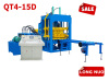 QT4-15D easily operated multifunctional block making machinery