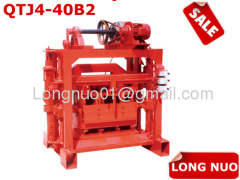 QTJ4-40B2 interlocking block machines/ capacity 2000-2500 pcs per day