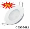 supply 2.5&quot; 2w led diffuse down light