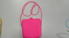 2013 fashion silicone girl satchel bag