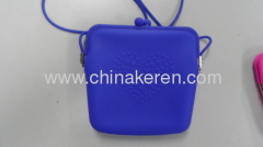 2013 fashion silicone girl satchel bag