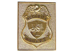 trophy police badge