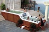 Outdoor swimming spas