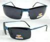 Anti glare Polarized lenses Metal Frame Sunglasses with slip templ, Fishing glasses