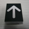 Ultra bright red single arrow design led displays for lift position indicators
