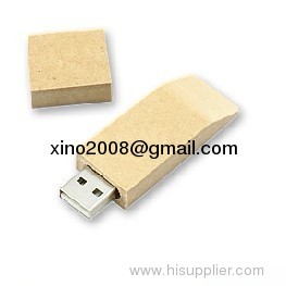 ECO friendly usb flash drive , recycled paper usb disk, ECO promotional gift