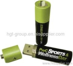 Battery USB Flash Drives