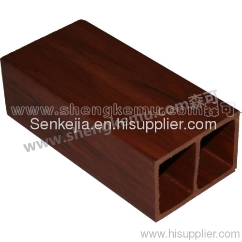 75*50 Square wood wood plastic composite material pvc decking