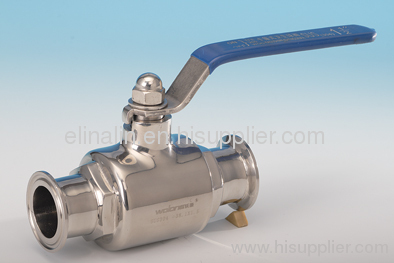 ss304 ss316l sanitary stainless steel clamped 1pc ball valve (3A,DIN,SMS,ISO,RJT,DS,BS)
