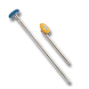 Zinc alloy head with color rubber Queen Reflex Hammer