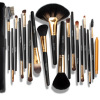 18pcs Natural Hair Cosmetic Brush Set