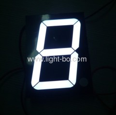 common anode white 3 inch seven segment led numeric display