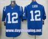 Indianapolis Colts 12 Luck Blue Limited Jersey