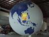 Fireproof Large Earth Balloons Globe for Weather service , Inflatable Ground Balloon