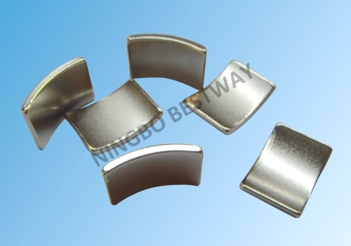 N38SH R33.4xr28.2x53x22x5.2mm Motor Magnets