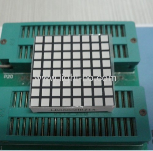 1.26-inch 3mm 8 x 8 Red/Green Square Dot Matrix LED Displays