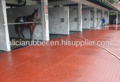 Horse stable rubber mats rubber tiles