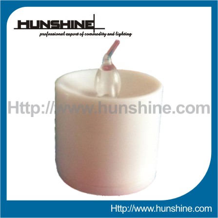 White Electronic led tea light candle