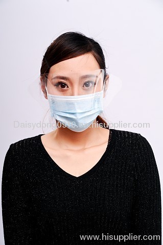 Non Woven Face Mask with plastic Shield