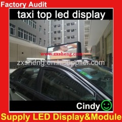 Wireless Double Sided Taxi Top LED Display