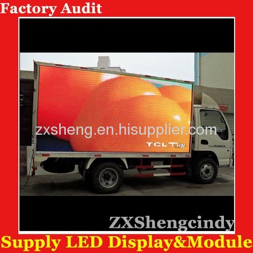 p10 advertising truck mobile led display