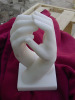 white Marble Hand Statue