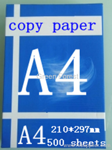 100% wood pulp A4 copy paper