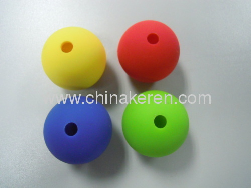 fashion silicone yellow red blue green ice balls